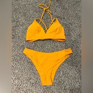 Two piece Orange Bikini